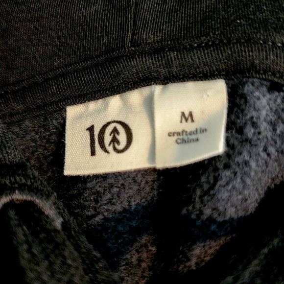 Ten Tree Eco Facts Oversized Hoodie Sz. Medium *LIMITED EDITION* - Picture 8 of 9